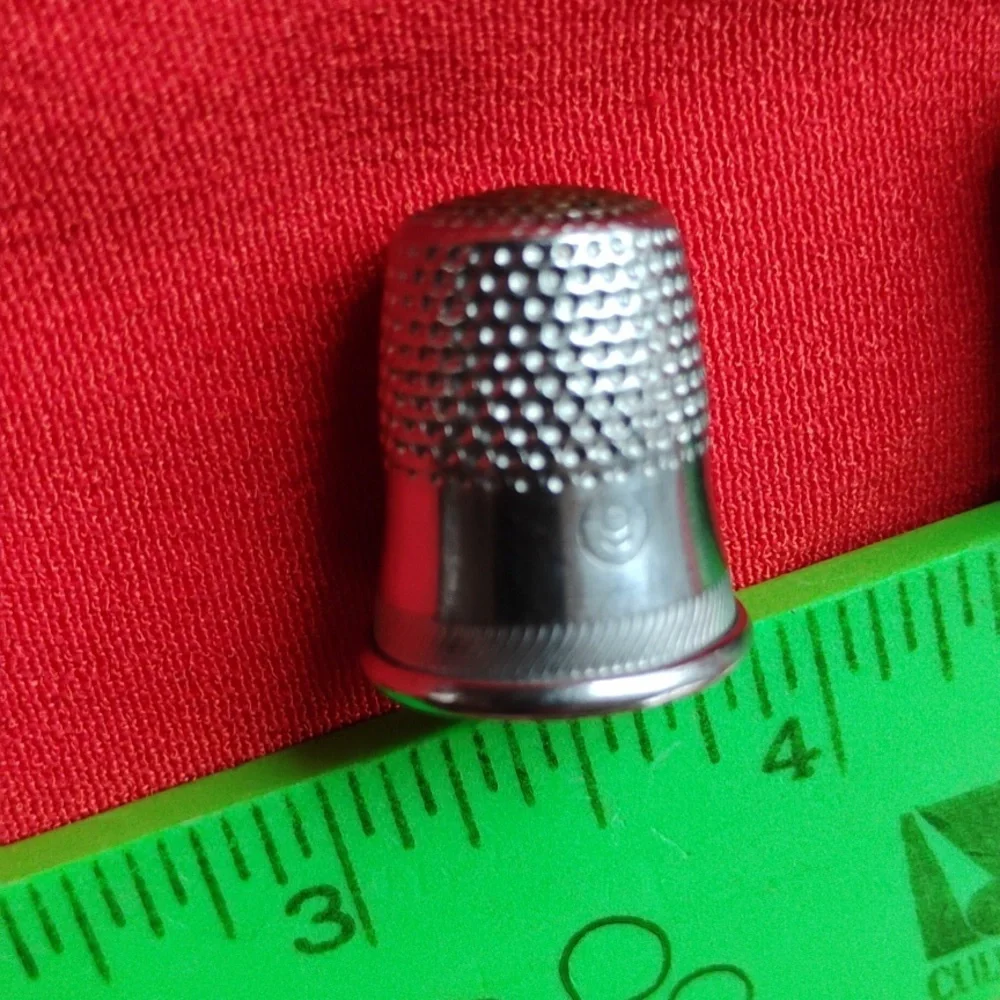 ⚜️ Vintage Metal Sewing Thimbles Lot Of 3 Sz 9